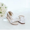 image:imageFelix amp Flora Toddler Girl Sandals Open Toe Flower Girl Soft Princess Flat ShoesBc324white