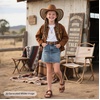 image:imageFelix amp Flora Toddler Girls Sandals Flower Girl Cork Footbed Open Toe Comfort Princess Flat ShoesBc329brown