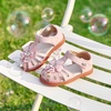 image:imageFelix amp Flora Toddler Girls Sandals Flower Girl Shoes Soft Rubber Princess Flat ShoesBc314pink