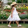 image:imageFelix amp Flora Toddler Girls Sandals Flower Girl Shoes Soft Rubber Princess Flat ShoesBc314white