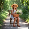 image:imageFelix amp Flora Toddler Girls Sandals Flower Girl Shoes Soft Rubber Princess Flat ShoesBc322brown