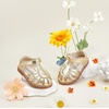 image:imageFelix amp Flora Toddler Girls Sandals Flower Girl Shoes Soft Rubber Princess Flat ShoesBc322gold