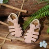 image:imageFelix amp Flora Toddler Girls Sandals Flower Girl Shoes Soft Rubber Princess Flat ShoesBc328pink