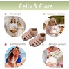 image:imageFelix amp Flora Toddler Girls Sandals Flower Girl Shoes Soft Rubber Princess Flat ShoesBc328pink