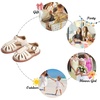 image:imageFelix amp Flora Toddler Girls Sandals Soft Rubber Princess Flat Shoes Flower Girl ShoesBc262beige