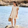 image:imageFelix amp Flora Toddler Girls Sandals Soft Rubber Princess Flat Shoes Flower Girl ShoesBc262beige