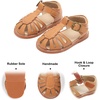 image:imageFelix amp Flora Toddler Girls Sandals Soft Rubber Princess Flat Shoes Flower Girl ShoesBc262brown