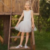 image:imageFelix amp Flora Toddler Girls Sandals Soft Rubber Princess Flat Shoes Flower Girl ShoesBc262white