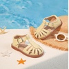 image:imageFelix amp Flora Toddler Girls Sandals Soft Rubber Princess Flat Shoes Flower Girl ShoesBc262yellow