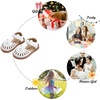 image:imageFelix amp Flora Toddler Girls Sandals Soft Rubber Princess Flat Shoes Flower Girl ShoesBc289white