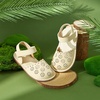 image:imageFelix amp Flora Toddler Girls Sandals Soft Rubber Princess Flat Shoes Flower Girl ShoesBc299apricot