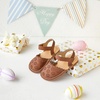 image:imageFelix amp Flora Toddler Girls Sandals Soft Rubber Princess Flat Shoes Flower Girl ShoesBc299brown