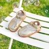 image:imageFelix amp Flora Toddler Girls Sandals Soft Rubber Princess Flat Shoes Flower Girl ShoesBc311gold