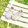 image:imageFelix amp Flora Toddler Girls Sandals Soft Rubber Princess Flat Shoes Flower Girl ShoesBc313beige