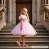 image:imageFelix amp Flora Toddler Girls Sandals Soft Rubber Princess Flat Shoes Flower Girl ShoesBc321pink