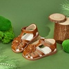 image:imageFelix amp Flora Toddler Girls Sandals Soft Rubber Princess Flat Shoes Flower Girl ShoesBc326brown