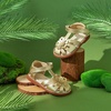image:imageFelix amp Flora Toddler Girls Sandals Soft Rubber Princess Flat Shoes Flower Girl ShoesBc326gold