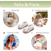 image:imageFelix amp Flora Toddler Girls Sandals Soft Rubber Princess Flat Shoes Flower Girl ShoesBc327white