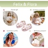 image:imageFelix amp Flora Toddler Girls Sandals Soft Rubber Princess Flat Shoes Flower Girl ShoesBc332pink