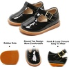 image:imageFelix amp Flora Toddler Little Girl Mary Jane Dress Shoes  Ballet Flats for Easter Flower Girl Party School ShoesB345black