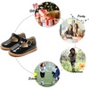 image:imageFelix amp Flora Toddler Little Girl Mary Jane Dress Shoes  Ballet Flats for Easter Flower Girl Party School ShoesB345black