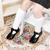image:imageFelix amp Flora Toddler Little Girl Mary Jane Dress Shoes  Ballet Flats for Easter Flower Girl Party School ShoesB345black