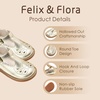 image:imageFelix amp Flora Toddler Little Girl Mary Jane Dress Shoes  Ballet Flats for Easter Flower Girl Party School ShoesB345gold