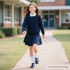 image:imageFelix amp Flora Toddler Little Girl Mary Jane Dress Shoes  Ballet Flats for Easter Flower Girl Party School ShoesB345navy Blue