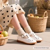 image:imageFelix amp Flora Toddler Little Girl Mary Jane Dress Shoes  Ballet Flats for Easter Flower Girl Party School ShoesB345white