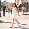image:imageFelix amp Flora Toddler Little Girl Mary Jane Dress Shoes  Ballet Flats for Easter Flower Girl Party School ShoesB345white