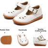image:imageFelix amp Flora Toddler Little Girl Mary Jane Dress Shoes  Ballet Flats for Easter Flower Girl Party School ShoesB345white