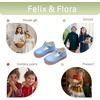 image:imageFelix amp Flora Toddler Little Girl Mary Jane Dress Shoes  Ballet Flats for Easter Flower Girl Party School ShoesB348blue