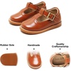 image:imageFelix amp Flora Toddler Little Girl Mary Jane Dress Shoes  Ballet Flats for Easter Flower Girl Party School ShoesB348brown