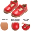 image:imageFelix amp Flora Toddler Little Girl Mary Jane Dress Shoes  Ballet Flats for Easter Flower Girl Party School ShoesB348red
