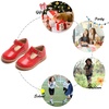 image:imageFelix amp Flora Toddler Little Girl Mary Jane Dress Shoes  Ballet Flats for Easter Flower Girl Party School ShoesB348red