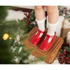 image:imageFelix amp Flora Toddler Little Girl Mary Jane Dress Shoes  Ballet Flats for Easter Flower Girl Party School ShoesB348red