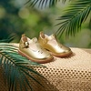 image:imageFelix amp Flora Toddler Little Girl Mary Jane Dress Shoes  Ballet Flats for Easter Flower Girl Party School ShoesB395gold