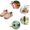 image:imageFelix amp Flora Toddler Little Girl Mary Jane Dress Shoes  Ballet Flats for Easter Flower Girl Party School ShoesB395nude