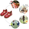 image:imageFelix amp Flora Toddler Little Girl Mary Jane Dress Shoes  Ballet Flats for Easter Flower Girl Party School ShoesB395red