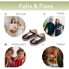 image:imageFelix amp Flora Toddler Little Girl Mary Jane Dress Shoes  Ballet Flats for Easter Flower Girl Party School ShoesB431black