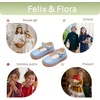 image:imageFelix amp Flora Toddler Little Girl Mary Jane Dress Shoes  Ballet Flats for Easter Flower Girl Party School ShoesB431light Blue