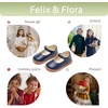 image:imageFelix amp Flora Toddler Little Girl Mary Jane Dress Shoes  Ballet Flats for Easter Flower Girl Party School ShoesB431navy Blue