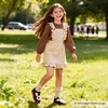 image:imageFelix amp Flora Toddler Little Girl Mary Jane Dress Shoes  Ballet Flats for Easter Flower Girl Party School ShoesB435chocolate