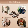 image:imageFelix amp Flora Toddler Little Girl Mary Jane Dress Shoes  Ballet Flats for Easter Flower Girl Party School ShoesB435chocolate