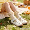 image:imageFelix amp Flora Toddler Little Girl Mary Jane Dress Shoes  Ballet Flats for Easter Flower Girl Party School ShoesB438beige