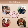 image:imageFelix amp Flora Toddler Little Girl Mary Jane Dress Shoes  Ballet Flats for Easter Flower Girl Party School ShoesB438pink