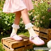 image:imageFelix amp Flora Toddler Little Girl Mary Jane Dress Shoes  Ballet Flats for Easter Flower Girl Party School ShoesB438pink