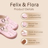 image:imageFelix amp Flora Toddler Little Girl Mary Jane Dress Shoes  Ballet Flats for Easter Flower Girl Party School ShoesB438pink