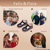 image:imageFelix amp Flora Toddler Little Girl Mary Jane Dress Shoes  Ballet Flats for Easter Flower Girl Party School ShoesB438pl Black