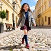 image:imageFelix amp Flora Toddler Little Girl Mary Jane Dress Shoes  Ballet Flats for Easter Flower Girl Party School ShoesB438pl Burgundy